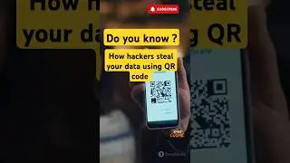 How Hackers Steal Your Data Using QR Codes | Stay Safe! #staycybersafe #computermalware #staysafe
