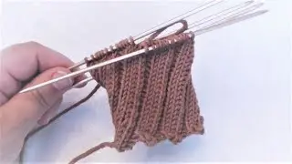How to knit ribbing PART 9: spiral rib