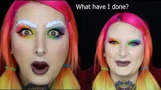 BLEACHING MY EYEBROWS!