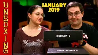 UNBOXING! Loot Crate January 2019 - BINGE - Friends, Futurama
