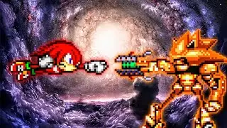 Knuckles V2 (all form) VS Mecha Sonic V2 in Jump Force Mugen