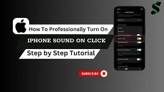 How to Turn On Click Sound on iPhone in Seconds (Hidden Setting!)