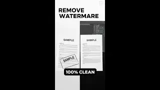 How to Remove Watermark from Document in Photoshop 100% Clean Result
