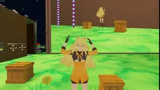 (wip stuff) double hair flick emote in-game (2018-04-04)