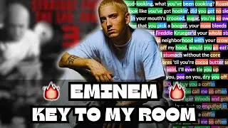 Eminem - Key To My Room, 1st verse | Rhymes Highlighted