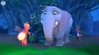 MONKEY AND TRUNK Cartoon || Jungle beat #cartoonvideo #monkeyandtrunk