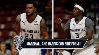 Sean Marshall and Marvelle Harris Highlights vs Team Fredette
