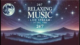 🔴 Starlit Night Sky: Live Acoustic Music Experience Under the Stars 🌌 | Relaxing Nighttime Vibes 🎸✨