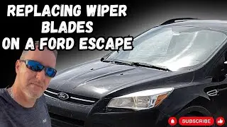 Replace wipers on a 2013 to 2019 FORD ESCAPE