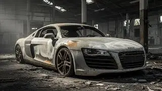 ASMR Car Restoration!2014 Audi R8 Full Restoration from Burnt to New