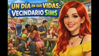 UN DIA EN SUS VIDAS: VECINDARIO SIMS CAP 2 / SIMS 4 #SIMS4
