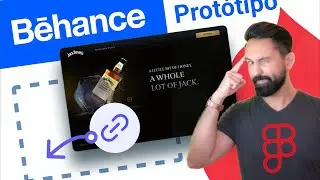 How to embed your [prototype] in the Behance - @Figma tutorial