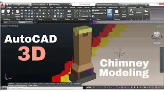AutoCad Tutorial | Chimney | 3D Modelling