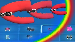 MERGE 'ALPHABET LORE' Doors Part 7 Warrior C Goes To Battle