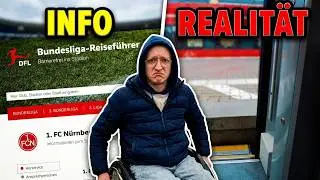 Gemischte Gef&uuml;hle 🤨 So barrierefrei ist der 1. FC N&uuml;rnberg 🫣♿️