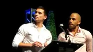 Anthony Romero & Austin Wilde Present at the 2012 Grabby Awards