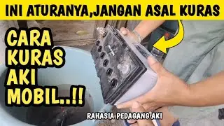 CARA KURAS AIR AKI MOBIL DENGAN BENAR..!! [2024]
