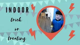 Indoor Halloween #stayhome #trickortreat #doitathome
