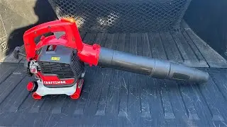 My Review of the CRAFTSMAN Gas Powered Leaf Blower