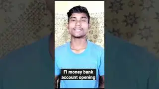 #short Fi money bank account opening