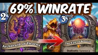 Egg Warlock Hitting HIGH LEGEND on Day 1! | Hearthstone Gameplay