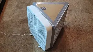 How to build DIY box fan air purifier for $60