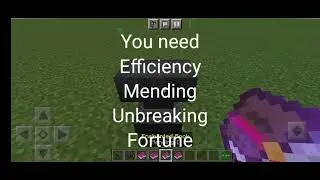How to make GOD pickaxe in Minecraft