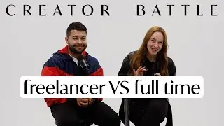 Benefits of creative freedom (FULL TIME vs FREELANCE Creatives)