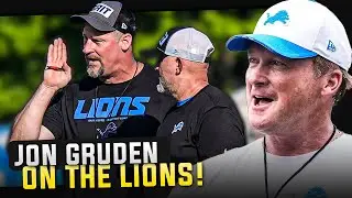 Jon Gruden SAID WHAT about the Detroit Lions?!