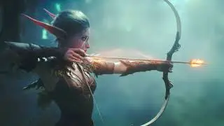 Lethal Aim _ Elven Archer in the Mist