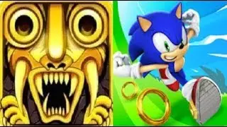 Temple Wild Rush vs Sonic Dash