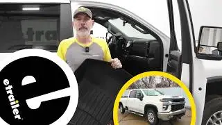 A Closer Look at the WeatherTech HP Front Auto Floor Mats in a 2025 Chevrolet Silverado 2500