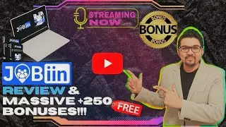 JOBiin Review⚡💻Create Simple, Self Updating Job Sites In Just 60 Secs📲⚡Get FREE +250 Bonuses💲💰💸