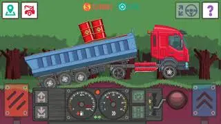 GAME BEST TRACKER LITE TRANSPORTING FUEL ON THE NEW KAMAZ TO THE PORT