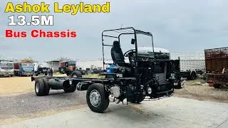 Ashok Leyland 13.5M Intercity Sleeper Bus Chassis Air Suspension 2025 (Price, Features, Mileage)