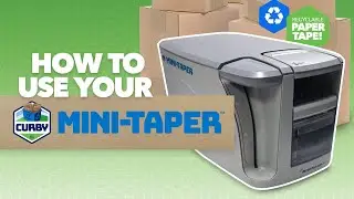 How to Use Your Curby Mini-Taper&trade; and Recyclable Paper Tape