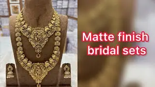 Bridal sets || Czs necklaces || ear studs