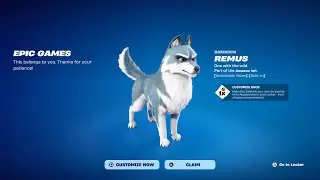 How To Get Remus Sidekick For FREE! (Fortnite)