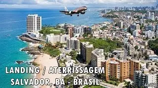 AA Boeing 757 Landing Salvador, Brasil (SSA)