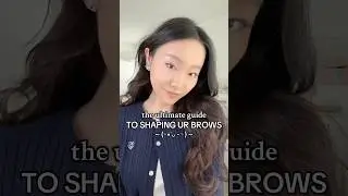 HOW TO CRAFT THE PERFECT BROWS 👁️👃👁️ exam week rn 😔 #browtutorial #eyebrows #brows #makeuptips