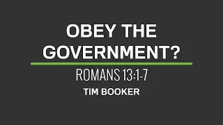 Obey the Government? | Tim Booker | 8:30am 25th June 2023