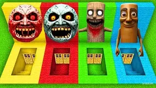 I FOUND HORROR SECRET TUNNELS 😱 IN MINECRAFT | MINECRAFT HORROR |