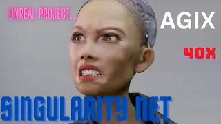 SINGULARITY NET (AGIX)  MY FAVORITE AI PROJECT ! SOPHIA THE ROBOT!!1 CRAZY THINGS...