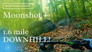Blue Ridge School Mountain Biking - Moonshine to Foreshot to Crawford in 4k!