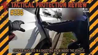 Стрельба из автомобиля с участием офицера⚜️Обзор тактической защиты 🔴