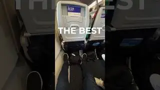 ЭТО ЛУЧШЕЕ место в эконом-классе на American Airlines? 🤔|| #americanairlines #a321 #airbus #trave...