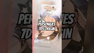 Hawk 7DS ORIGIN #anime #nanatsunotaizai #7dsorigin #animegames #animemomentos