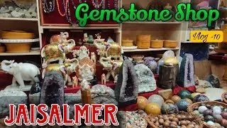 Best Spirituality Awakening Gemstone Shop | Healing Crystal Gemstone Shop  JAISALMER FORT | Vlog-10