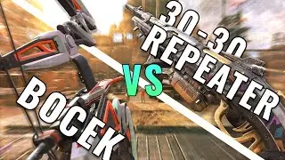 Which Weapon Is Faster? 30-30 Repeater vs Bocek | Apex Legends Weapons Comparison