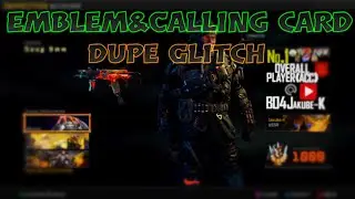 Emblem and calling card BO4 dupe tutorial|TYDKABO4 ep49